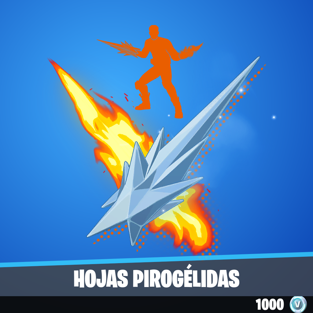 Hojas pirogélidas